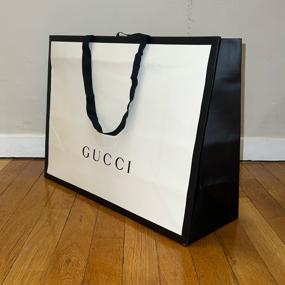 GUCCI EMPTY SHOPPING BAG
